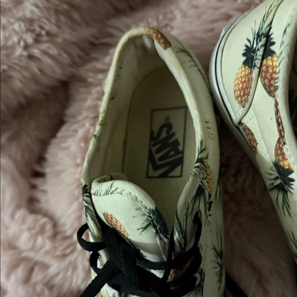 Vans Pineapple Print Canvas Sneakers
